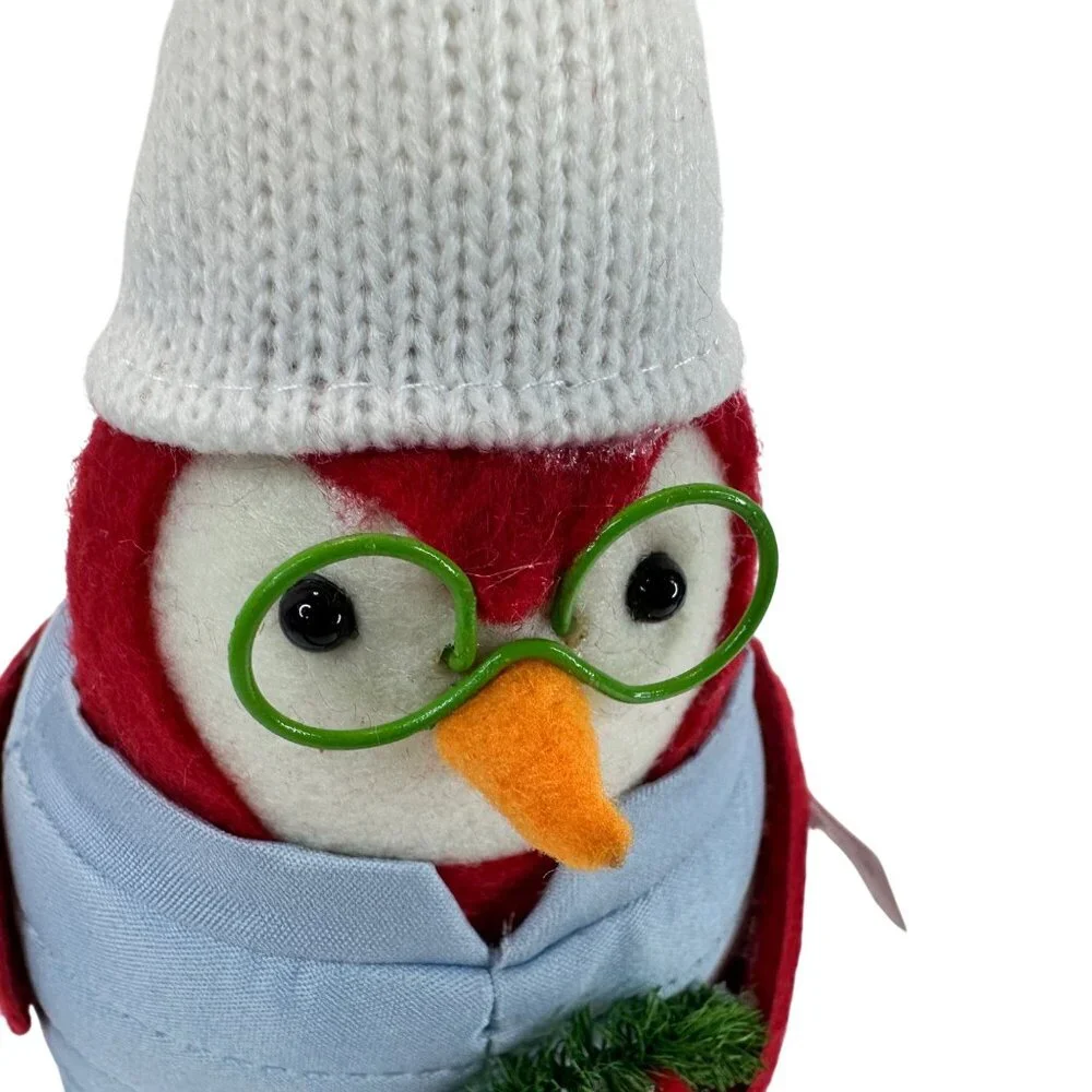 Feathery Friends  Target Bird Conifer Christmas 2024 ski Vest Beanie Glasses NEW
